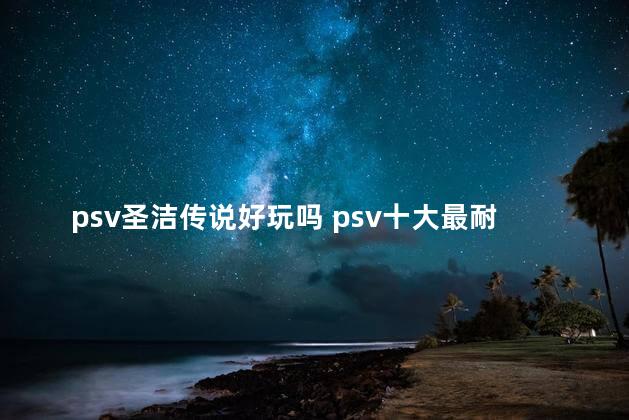 psv圣洁传说好玩吗 psv十大最耐玩的游戏